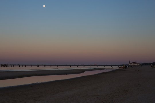 Mond &uuml;ber Usedom