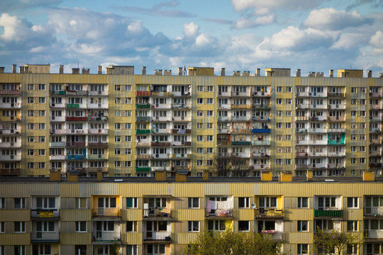 Kielce, bloki przy ul. Sandomierskiej