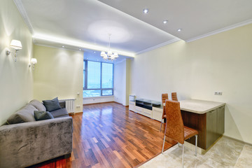 Living room interior in modern house.