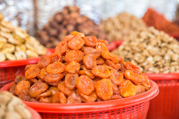 Dried apricots