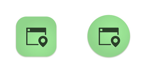 Vector Green Web Buttons