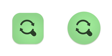 Vector Green Web Buttons