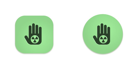 Obraz premium Vector Green Web Buttons