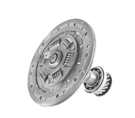 shaft and disk of the clutch
