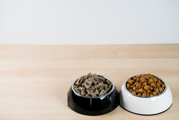 Dog, Cat Food in Bowl