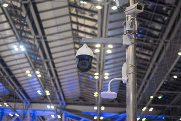 security camera in airport