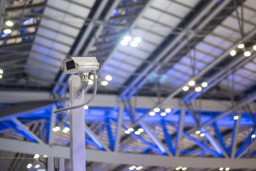 security camera in airport