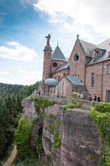 Fototapeta na wymiar Mont Saint Odile, Alsace, France