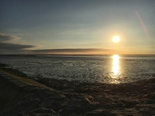 Sonnenuntergang Nordsee