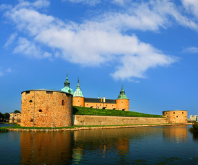 Kalmar Castle (Kalmar slott), the province of Smaland in Sweden. © Pecold