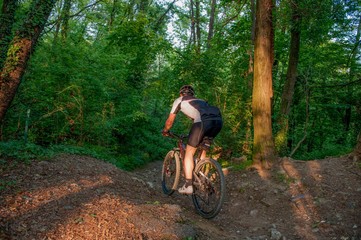 Obraz premium cyclist