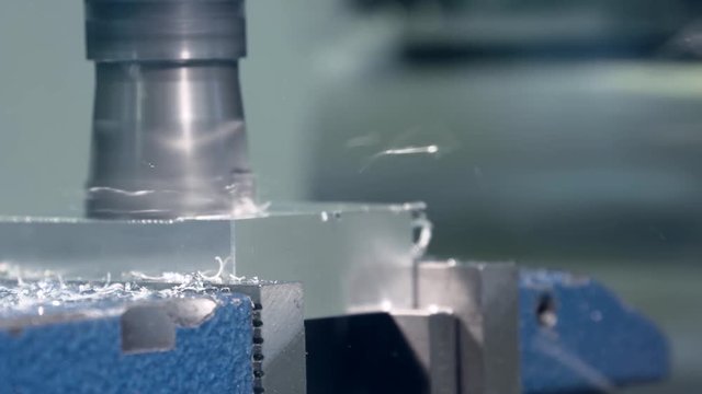 of a milling machine