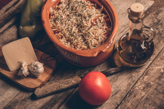 Greek speciality Bujurdi