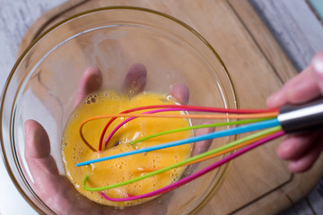 background, food, kitchen, whisk, bowl, egg, gingerbread, steel, top, yolk, above, accessory, blender, board, broken, brown, closeup, cooking, copy, cracked, cuisine, cup, dark, dish, from, glassware,