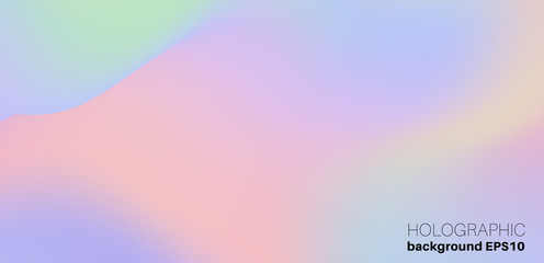 Holographic Trendy Background
