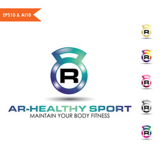 Obraz premium R LOGO SPORT