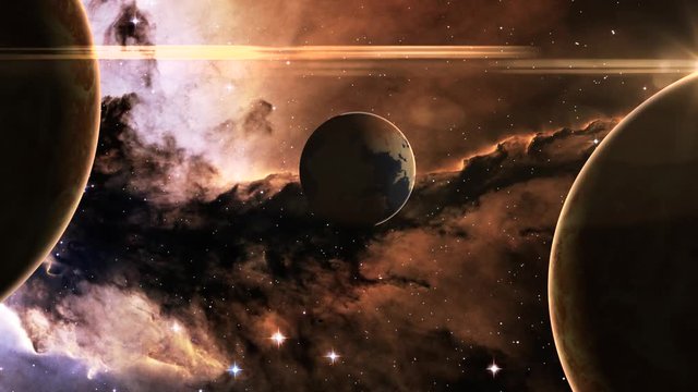 Earth Like Planet in Outer Space