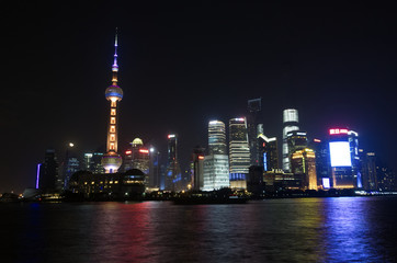 Obraz na płótnie Canvas Shanghai Skyline