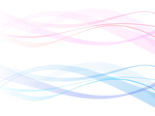 ウェーブ　セット　ピンク　ブルー