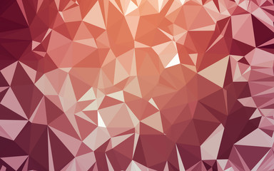 Abstract low poly background, geometry triangle