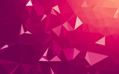 Abstract low poly background, geometry triangle