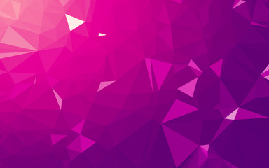 Abstract low poly background, geometry triangle