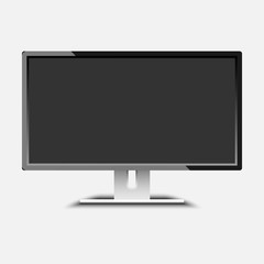 monitor desktop vector illustration EPS 10