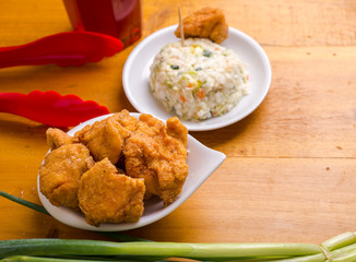 pollo frito