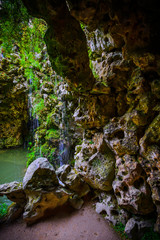 Cave in Quinta da Regaleira. Sintra. Portugal