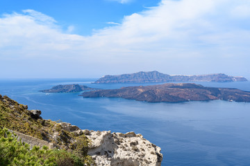 view from Santorini