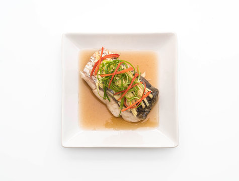 snapper fish steamed with soy sauce