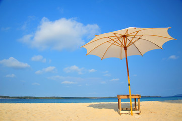 White Sand Beach on Tropical Islands