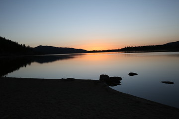 Sunrise Lake Big Bear