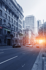 Obraz premium Sydney City Roads