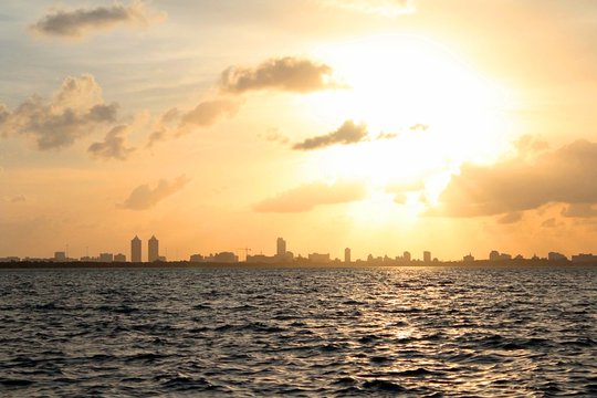 Sunshine Over Miami Beach Skyline