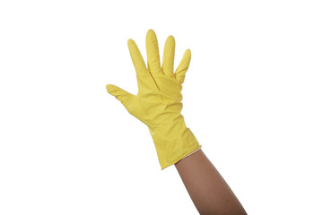 attractive hand making high five symbol