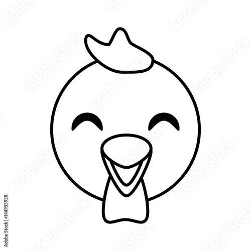 Chicken Face Coloring Page | chicken face coloring pages Chicken Face Coloring Page | chicken face coloring pages