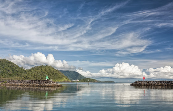 view from Yorkeys Knob pier 2999