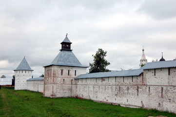 Spaso-Prilutsky monastery in Vologda, Russia. The monastery was built in the 16th century