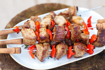 Marinated pork meat