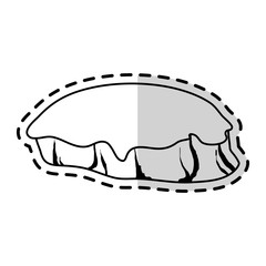 isolated island icon image vector illustration design 