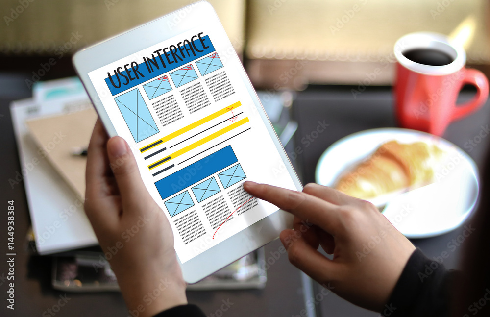 Poster user interface global address browser internet website design software media www domain html innovat