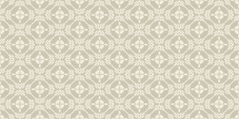 Interior design. Wallpaper pattern vector