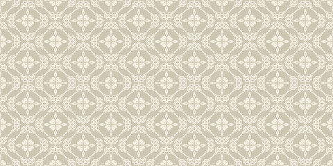 Interior design. Wallpaper pattern vector