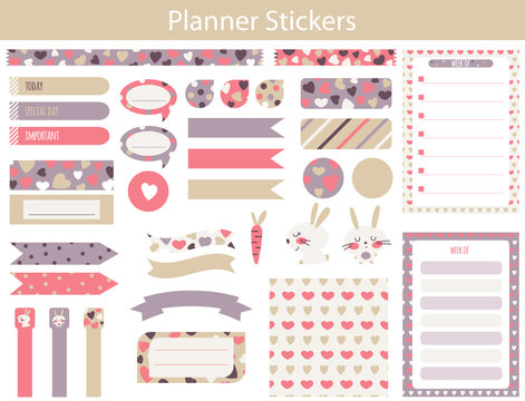 Pretty Planner Stickers