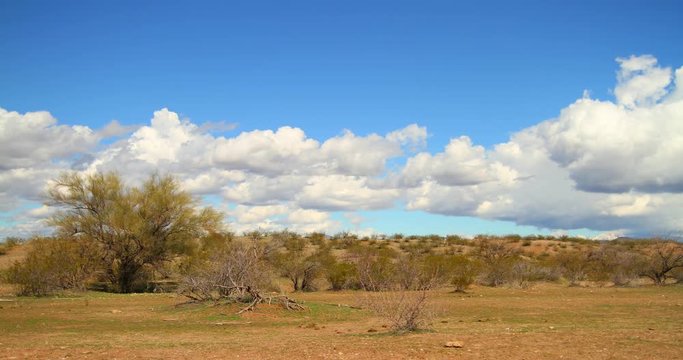 Time lapse of Nevada landscape. 