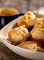 pies in peasant style