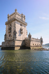 Fototapeta na wymiar Tower of Belén - Lisbon, Portugal