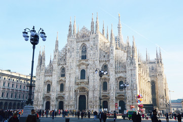 Amazing Milan Cathedral (Duomo), Italy 