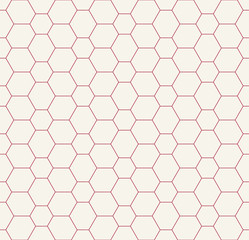 geometric grid graphic deco floral pattern print